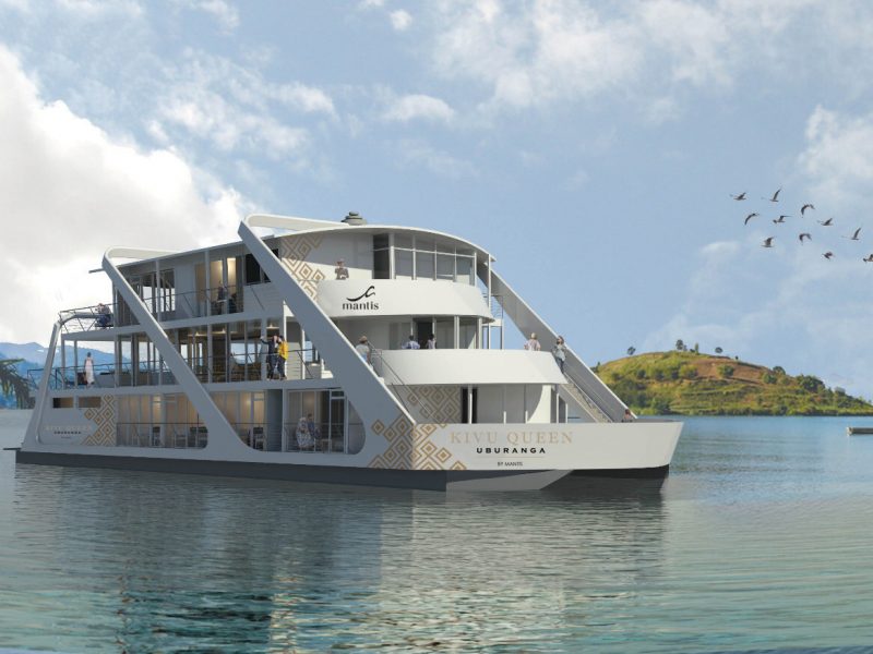 Mantis Kivu Queen Lake Kivu Luxury Boat Accommodation in Rwanda