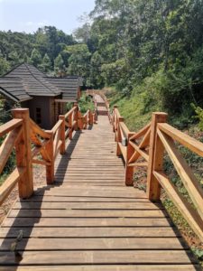 cottage rooms day Chimpundu Lodge Kibale Forest National Park