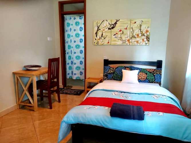 hotel double room Tusubira Village Cottages Jinja Uganda