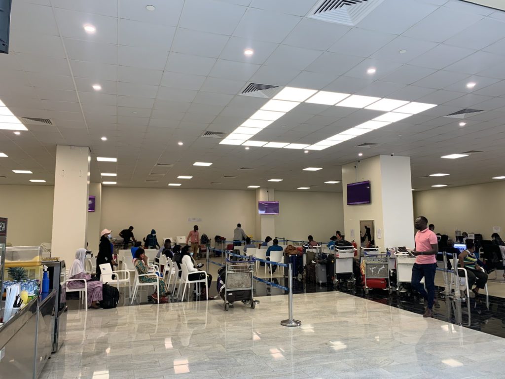 Arriving passengers at Entebbe International Airport will have their samples for COVID19 taken and there after they will be allowed to proceed home or to their hotels