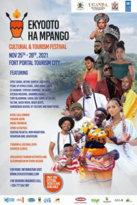 Ekyooto Ha Mpango Cultural and Tourism Festival takes place 25-28 November in Fort Portal Tourism City with Talent Africa Group