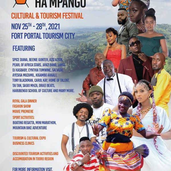 Ekyooto Ha Mpango Cultural and Tourism Festival takes place 25-28 November in Fort Portal Tourism City with Talent Africa Group