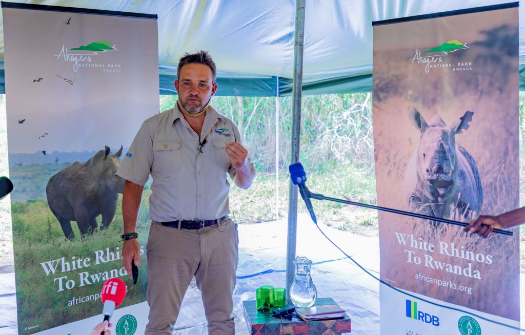 Rwanda with Africa Parks Introduce Wild White Rhinos to Akagera National Park