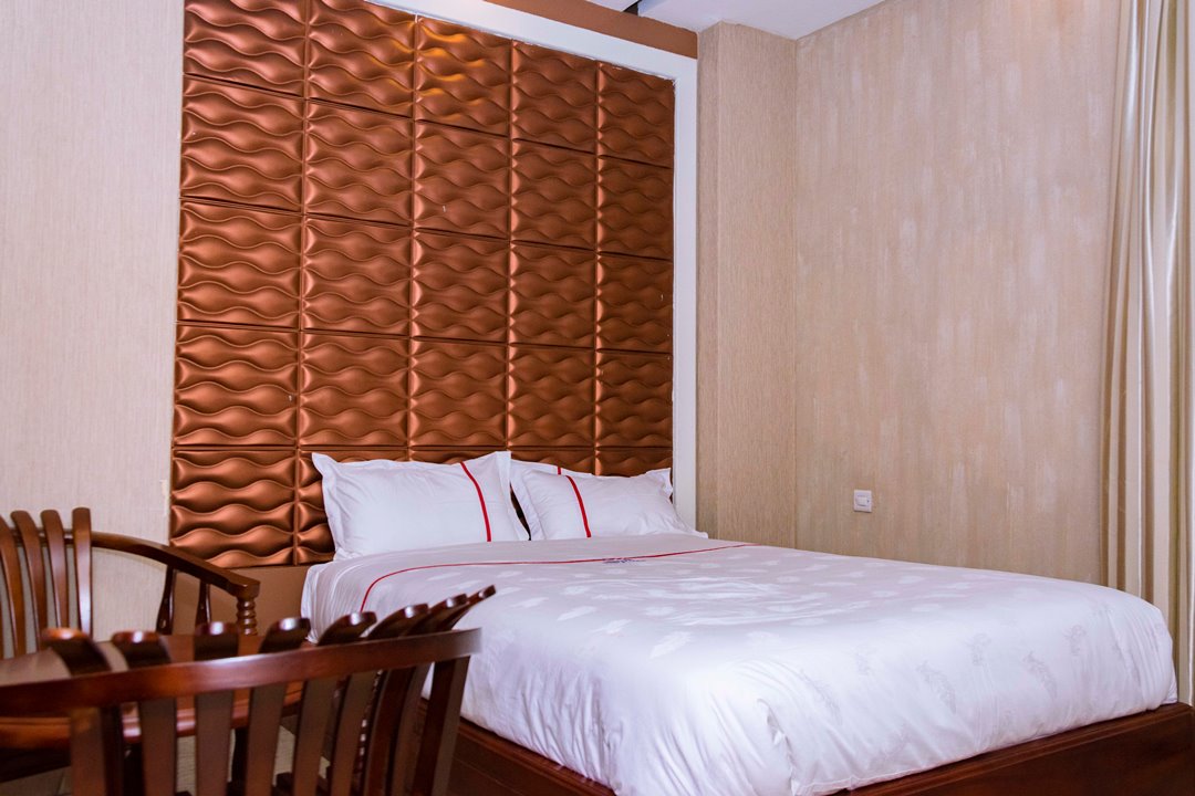 Deluxe Double Bedroom Photo Freedom City Hotel Kampala Uganda Central Region