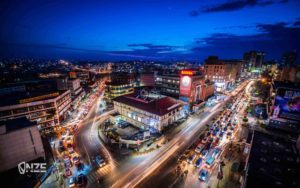 Kampala Road Uganda Night Photo Credit: King Don Mugabi