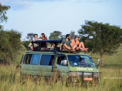 Photograph taken during a morning safari game drive in Kidepo Valley National Park, North Eastern Uganda