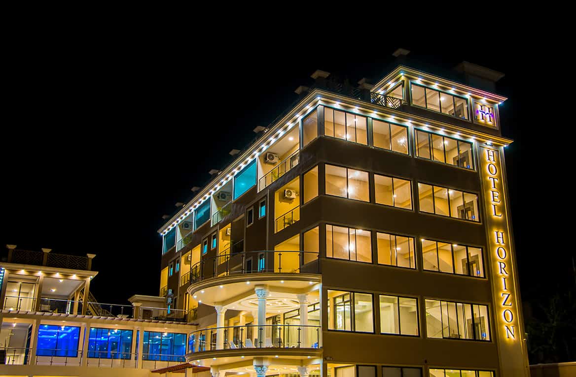 Night Photo of Property Exterior Hotel Horizon Hotel Entebbe Entebbe Uganda