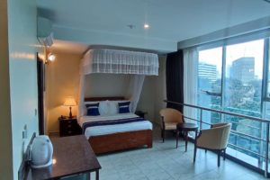 Koki Hotel Kampala Uganda Photo of Deluxe Room with City View and Street View