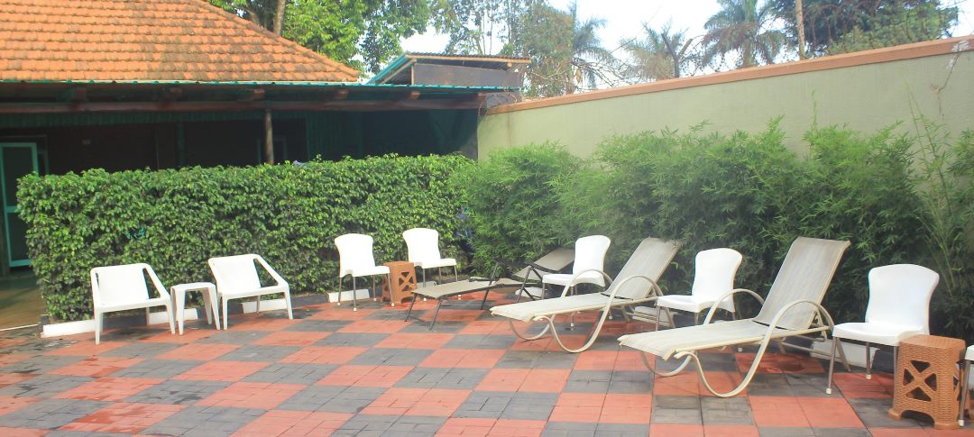 Pool side chairs Photo Makula Hotel Kyengera Kampala Uganda Central Region