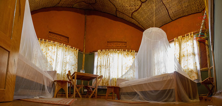 Twin Cottage Bedroom Photo Arcadia Lodge Hotel Lake Mburo National Park Uganda Western Region