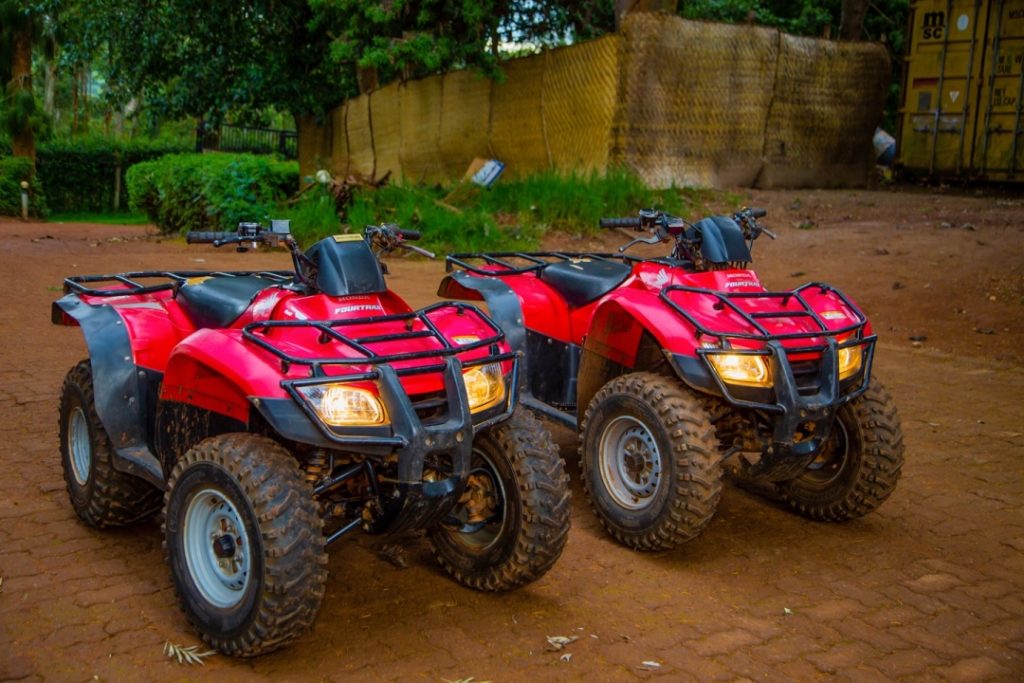 Quad Biking Safari Photo Arcadia Lodge Hotel Lake Mburo National Park Uganda Western Region