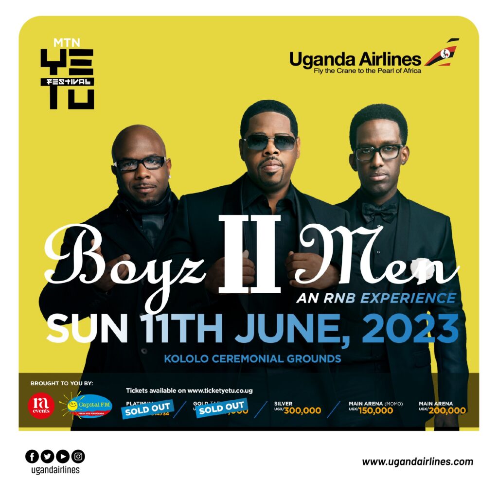 MTN Yetu Festival Presents Boyz II Men live in Kampala