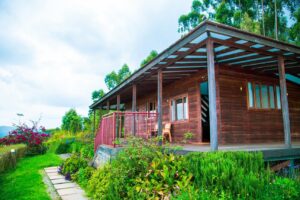 Timber Cottage Room Exterior Photo Arcadia Lodge Hotel Lake Bunyonyi Kabale Uganda Western Region 4