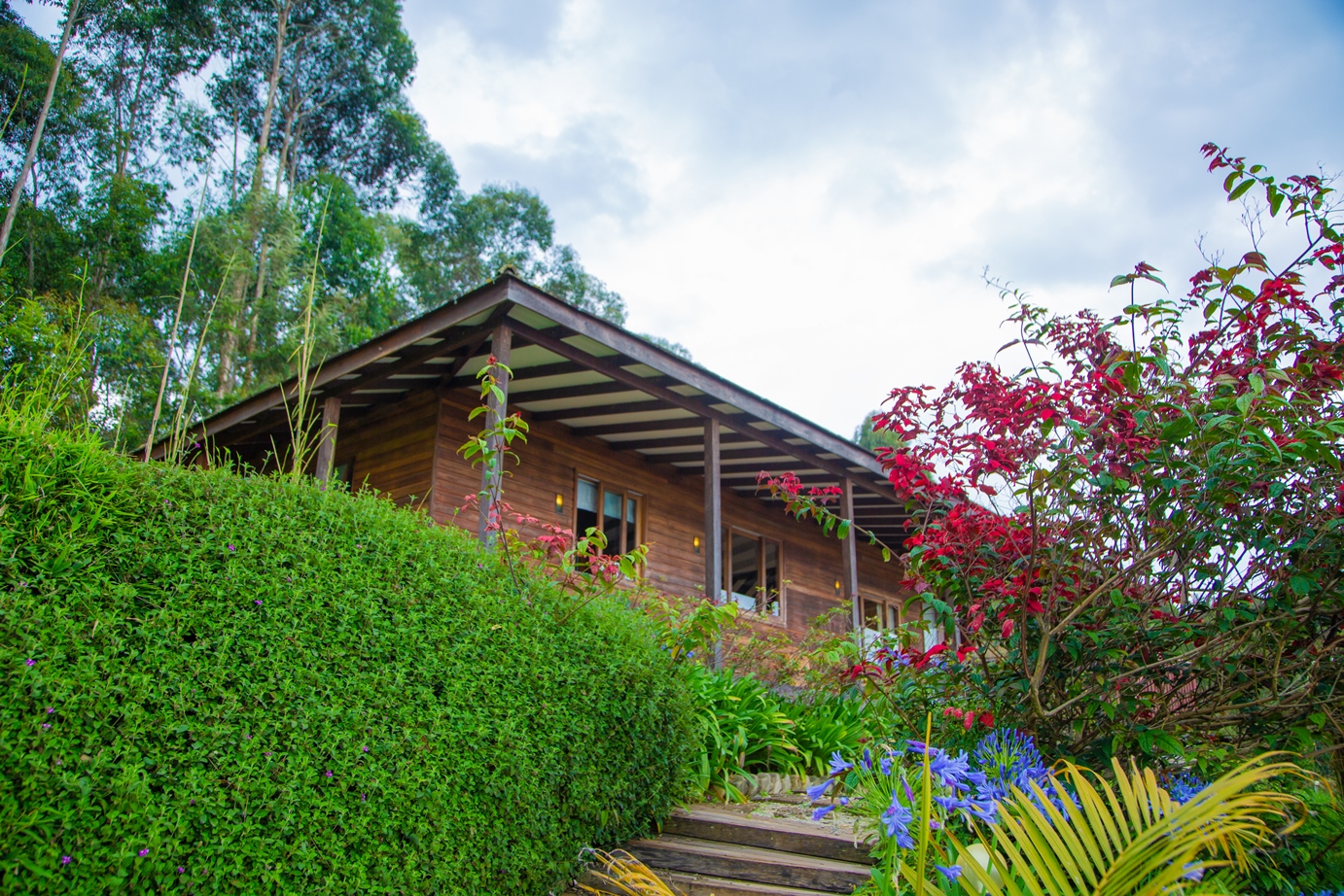 Timber Cottage Room Exterior Photo Arcadia Lodge Hotel Lake Bunyonyi Kabale Uganda Western Region 5