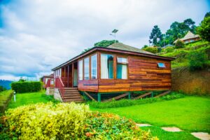 Timber Cottage Room Photo Arcadia Lodge Hotel Lake Bunyonyi Kabale Uganda Western Region