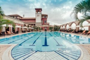 Swimming pool at Lake Victoria Serena Golf Resort and Spa