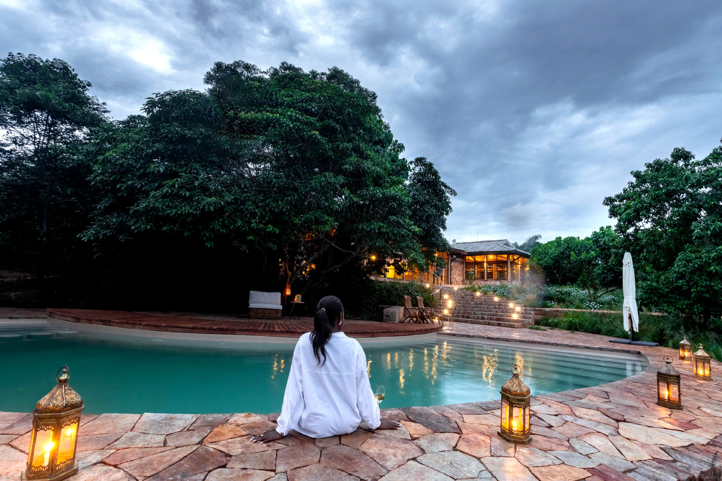 Outdoor Swimming Pool Photo Entebbe Forest Garuga Lodge Entebbe Uganda Central Region