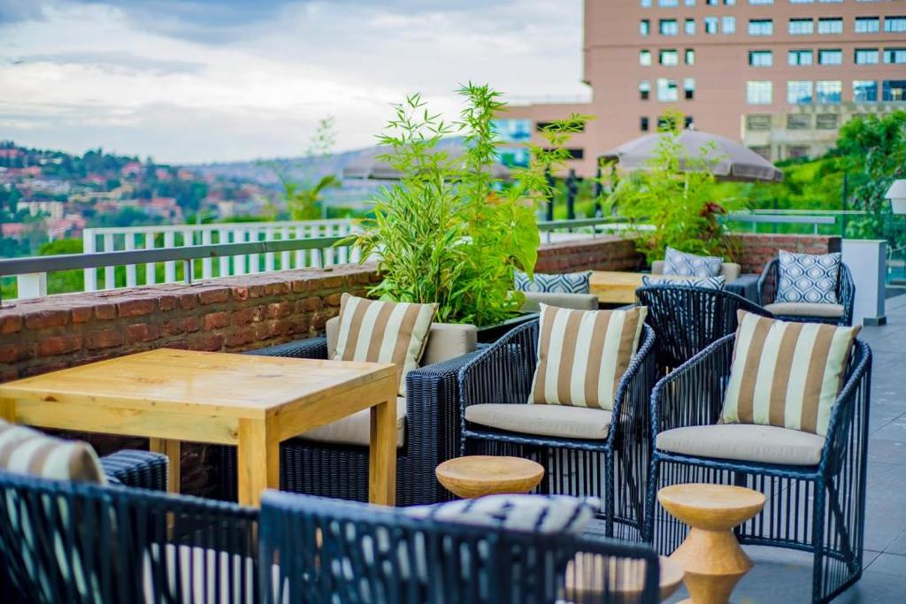 Out door Restaurant Photo ONOMO Hotel Kigali Kigali Rwanda Nyarugenge District 1