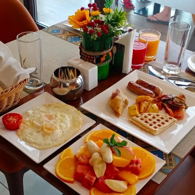 Breakfast Photo Millennium Terrace Hotel Kampala Uganda Central Region