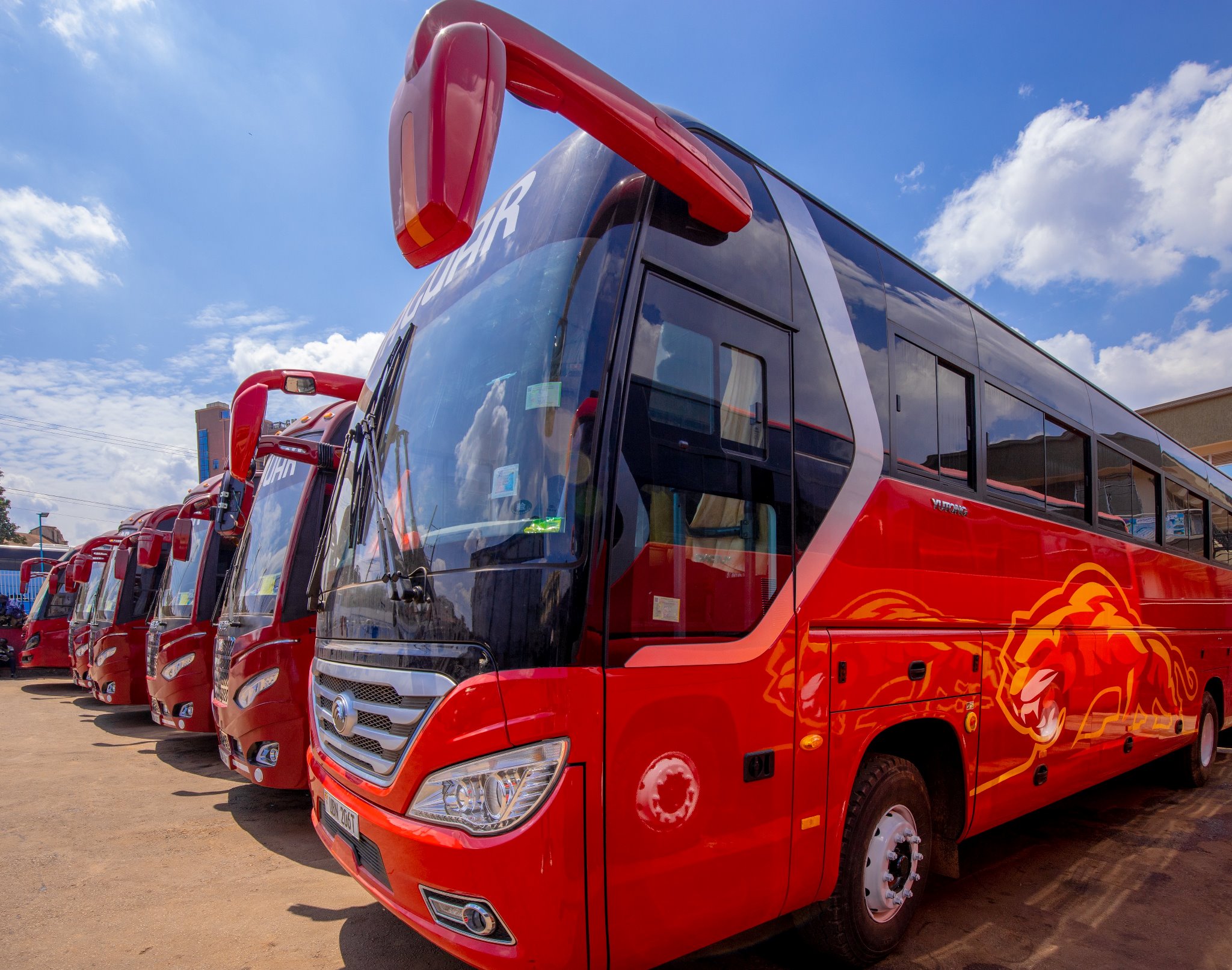 Bus Exterior Photo Jaguar Executive Coaches Kampala Uganda Central Region 2