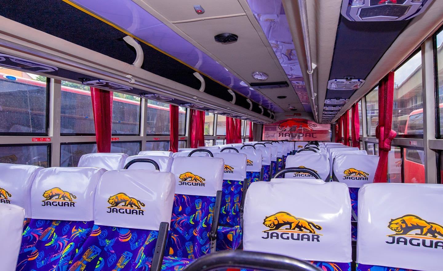 Bus Interior Photo Jaguar Executive Coaches Kampala Uganda Central Region 3