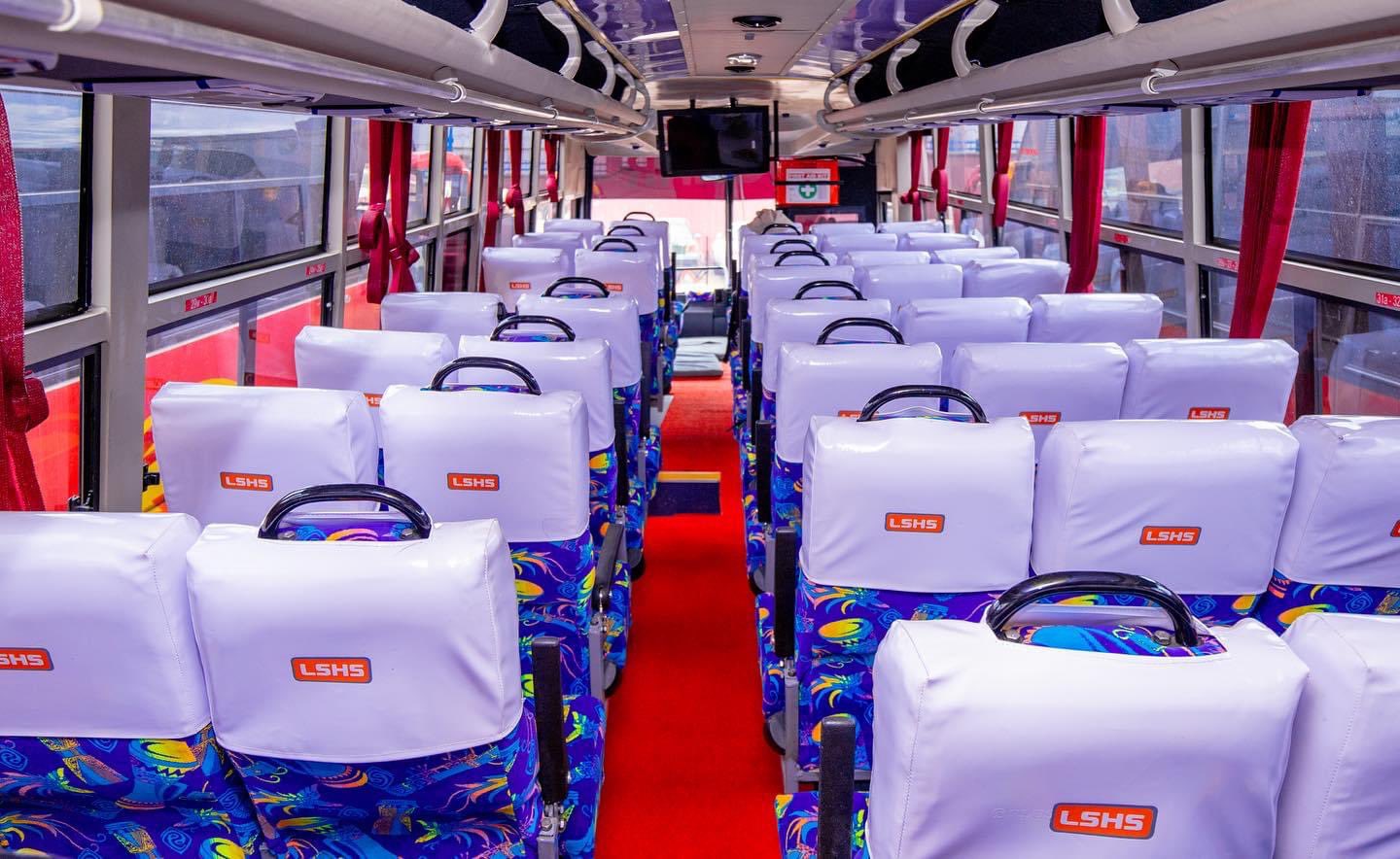 Bus Interior Photo Jaguar Executive Coaches Kampala Uganda Central Region 4
