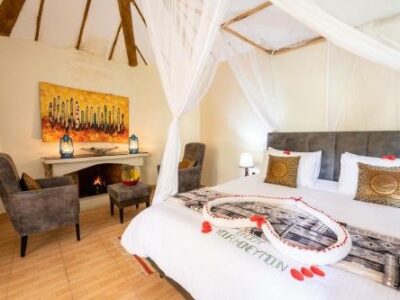 Honeymoon Bedroom Decoration photo Gorilla Safari Lodge Bwindi Rushaga Western Region Uganda