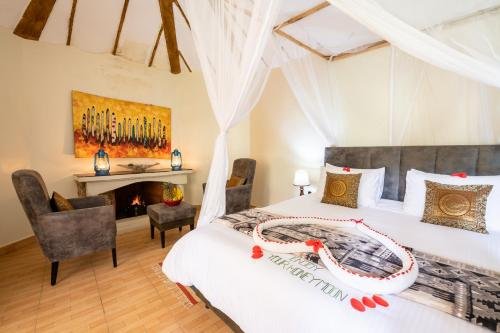 Honeymoon Bedroom Decoration photo Gorilla Safari Lodge Bwindi Rushaga Western Region Uganda