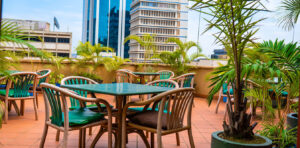 Rooftop City View Photo Speke Hotel Kampala Uganda Central Region