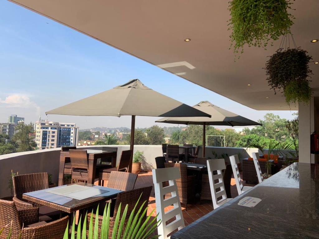 Terrace Restaurant Photo Arcadia Suites Hotel - Hotels | Kampala, Uganda Central Region