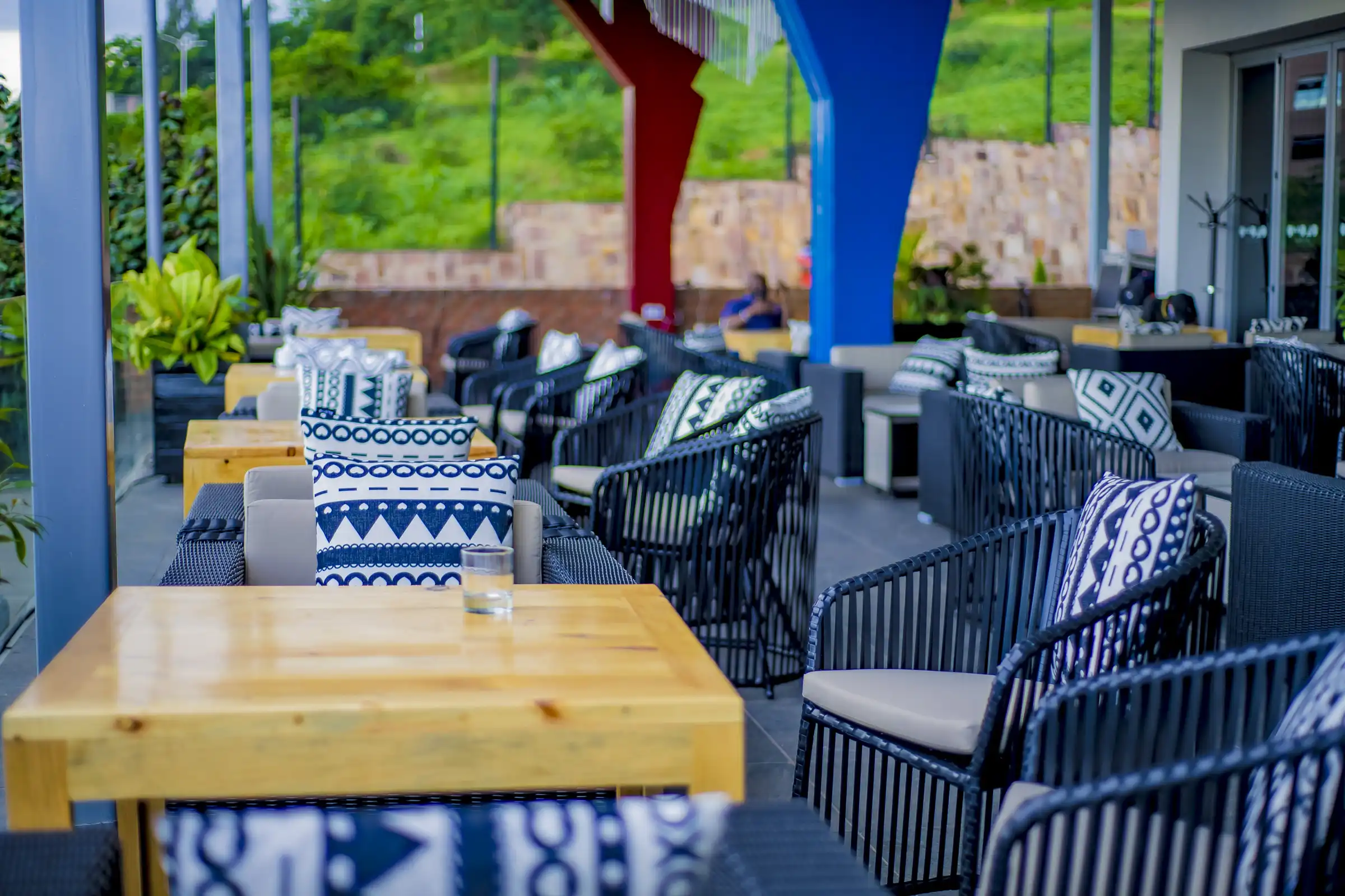 Out door Restaurant Photo ONOMO Hotel Kigali Kigali Rwanda Nyarugenge District 2