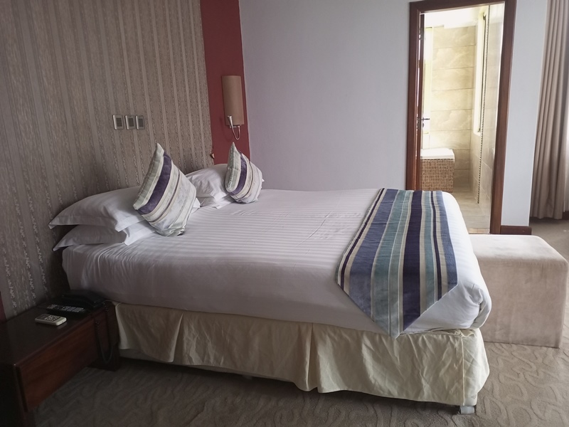 Superior Double bedroom with bathroom view photo Imperial Heights Hotel Entebbe Uganda Central Region