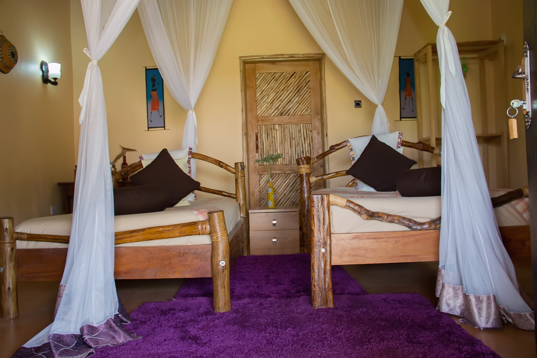 Twin Bedroom Photo Hoima Cultural Lodge Hoima Uganda Western Region