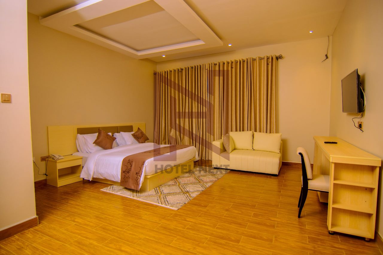 Photo of the whole room with sofa Executive Double Room Next Hotel Masaka Hotel Masaka Uganda Central Region