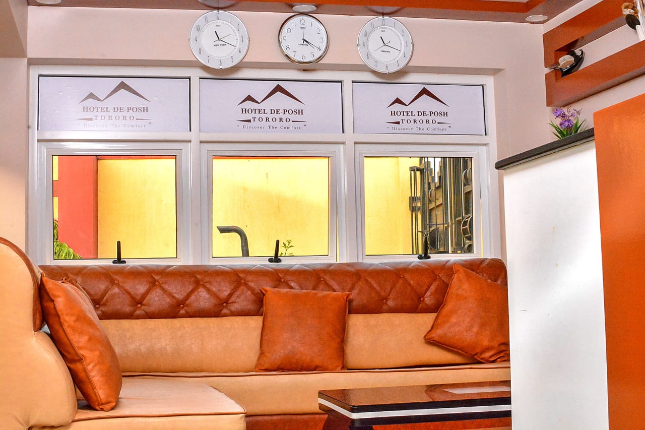 Frontdesk Area with Sofa Seats Photo Hotel Deposh Tororo Tororo Uganda Eastern Region