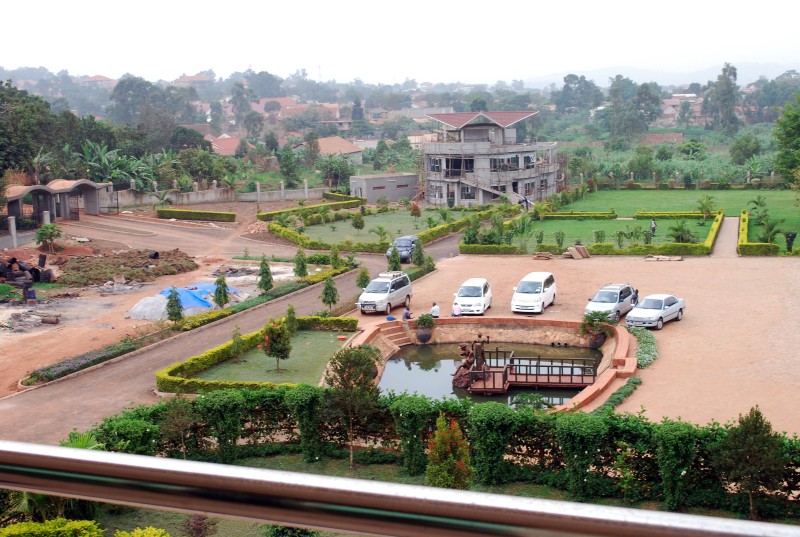 Ariel view Photo Nican Resort Hotel Sseguku Katale Entebbe Kampala Central Uganda