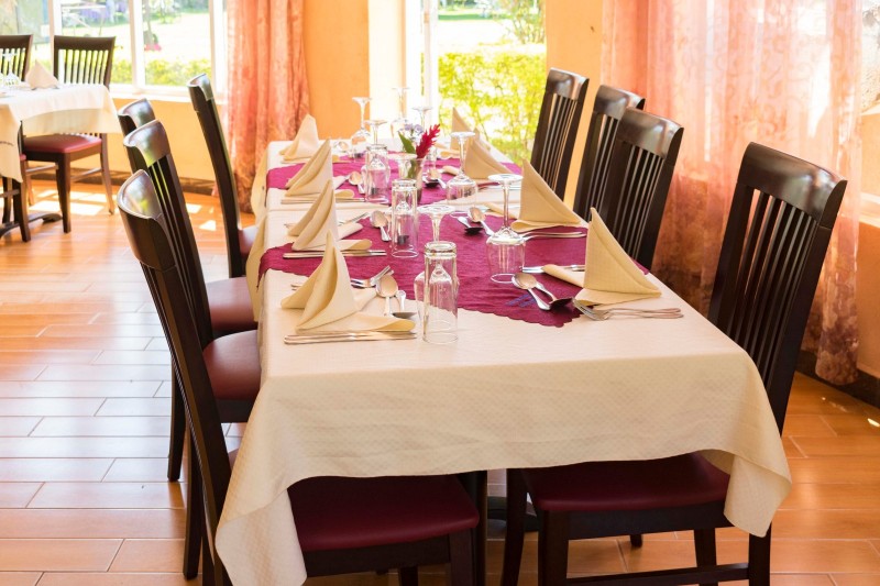 Chairs and table Decoration Photo Nican Resort Hotel Sseguku Katale Entebbe Kampala Central Uganda