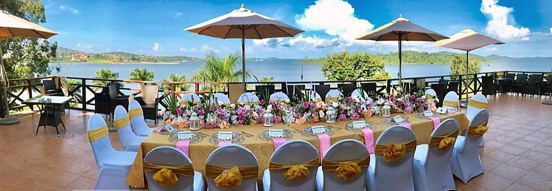 Venue setup and Decoration Photo Kaazi Beach Resort Kampala Uganda Central Region