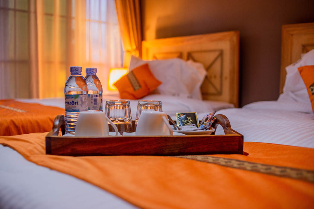 Twin Bedroom breakfast photo Savannah suites Entebbe Uganda Central Region