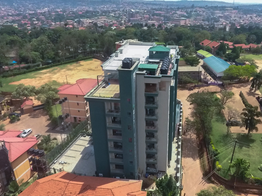 Property Exterior Aerial view photo Zara Garden Hotel and Apartments Kampala, Uganda Central Region 1