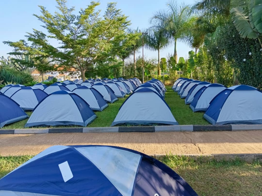 Camping Tents Photo Forest Park Resort Buloba Uganda Central Region