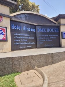 Property Exterior Entrance gate photo Hotel Africana Kampala, Uganda Central Region
