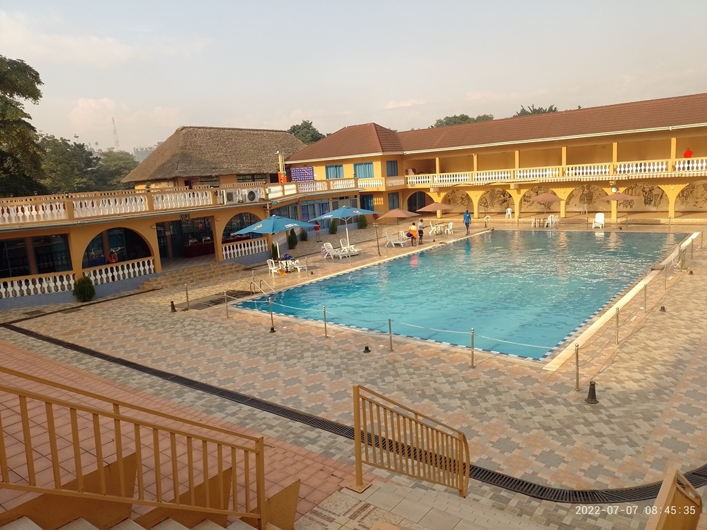 Outdoor Swimming pool Photo Hotel Africana Kampala Uganda Central Region