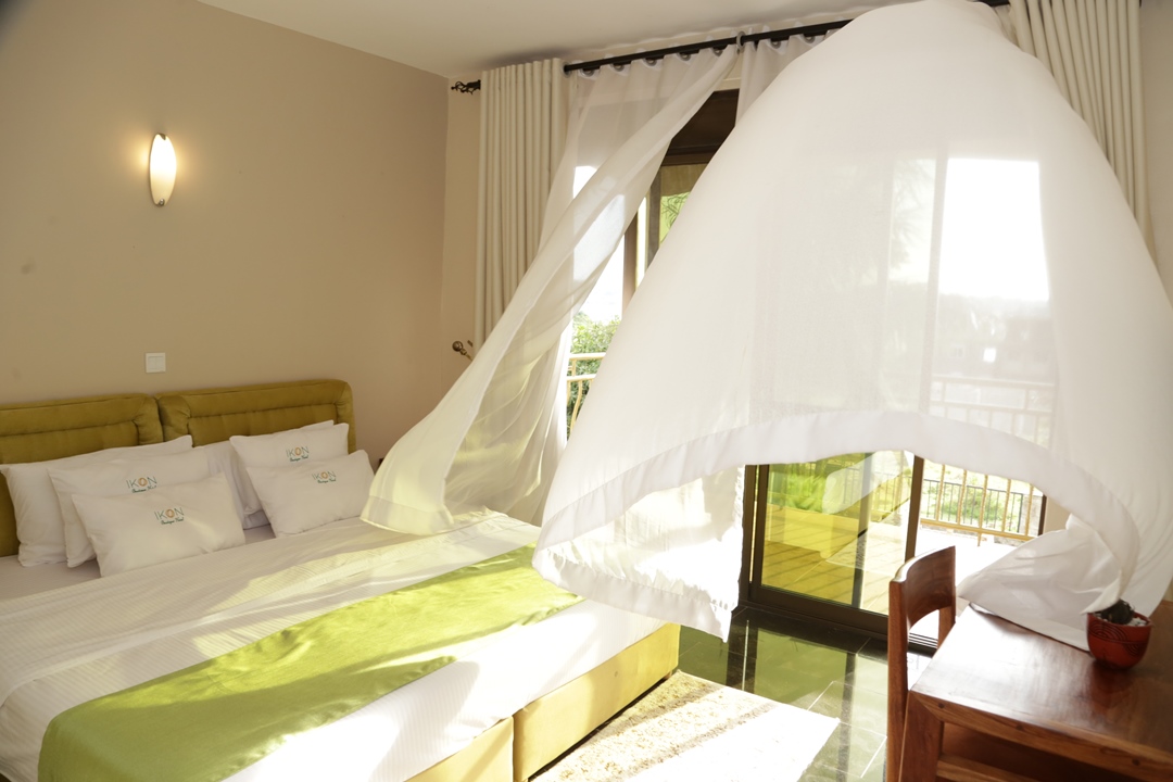 Luxury Bedroom window photo Ikon Boutique Hotel Garuga, Entebbe Uganda Central Region