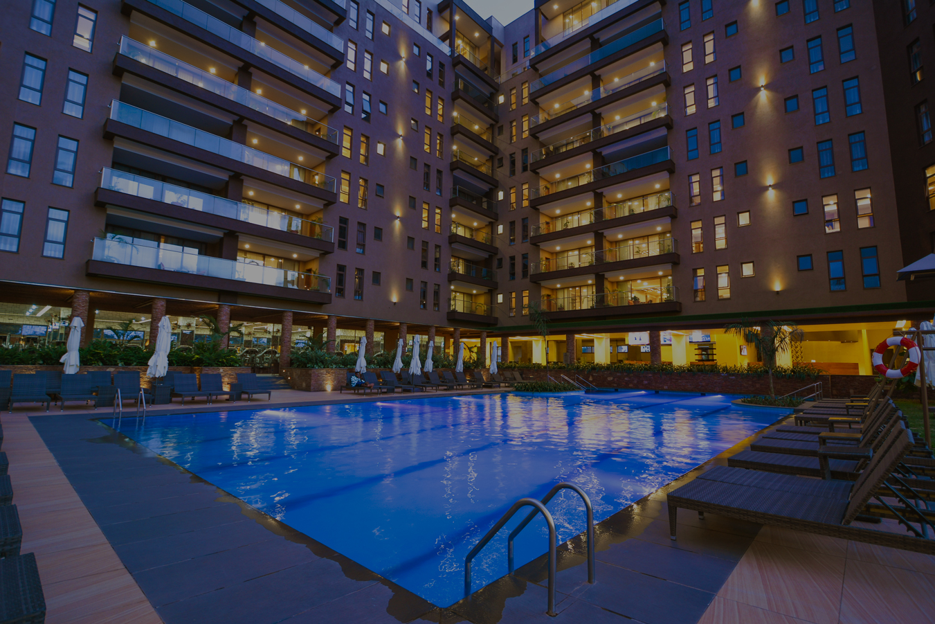 Outdoor Swimming pool Photo Speke Apartments Wampewo Kampala Uganda Central Region