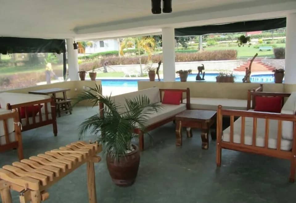 Swimming Pool area and Pool Lounge photo Garuga Resort Beach Hotel Entebbe Uganda Central Region