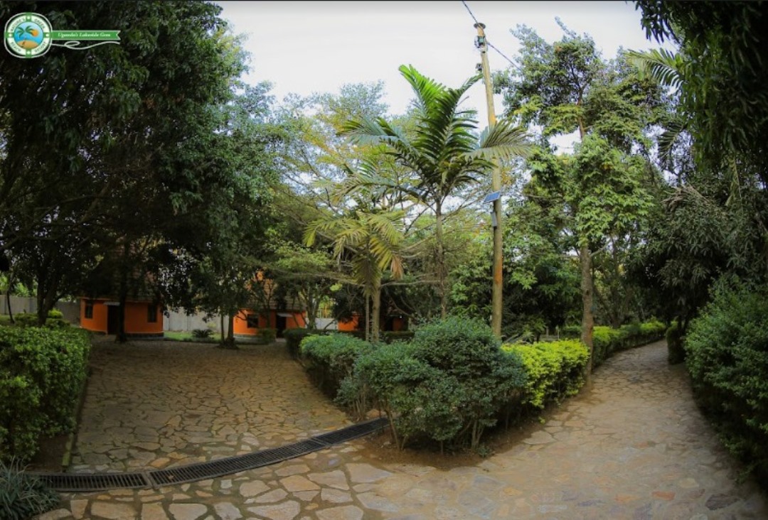 Cottages Compound Exteior photo Natures Green Beach Resort Kaazi, Kampala Uganda Central Region