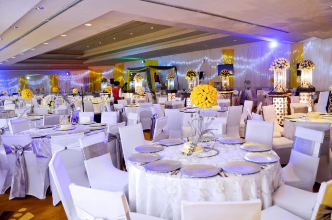 Indoor decoration events photo Royal Suites Hotel Bugolobi Kampala Uganda Central Region