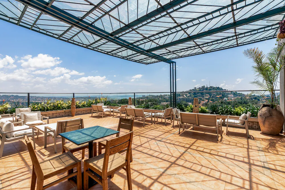 Rooftop Restaurant photo Zara Garden Hotel and Apartments Kampala, Uganda Central Region 1