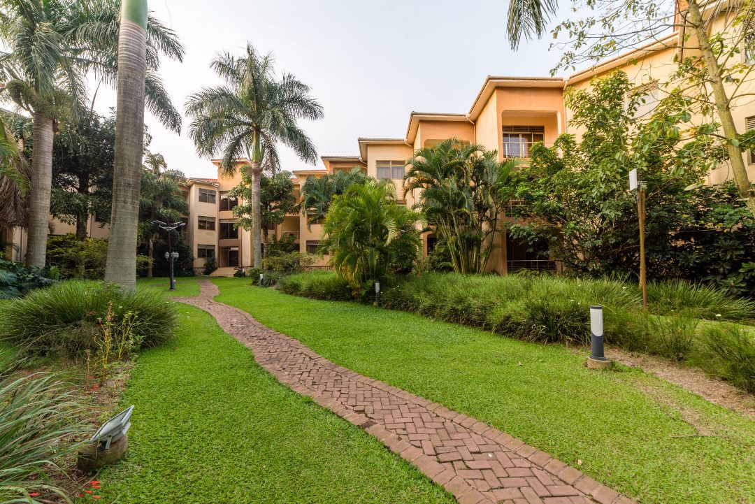 Property walkway photo Royal Suites Hotel Bugolobi Kampala Uganda Central Region